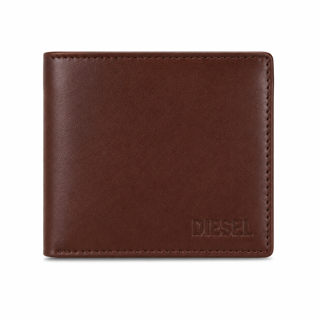 Diesel Men's Premium Leather Wallet | Classic Bi-Fold Wallet