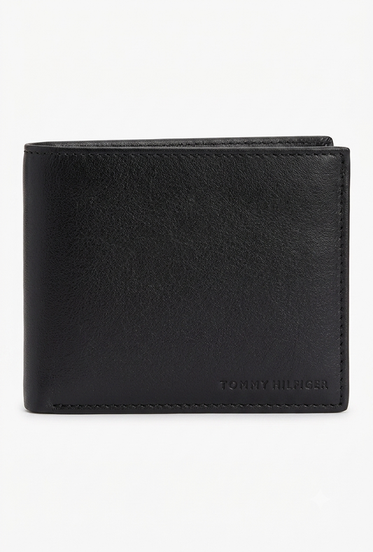 Tommy Hilfiger Men's Premium Leather Wallet | Bi-Fold Wallet