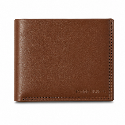 Tommy Hilfiger Men's Premium Leather Wallet | Bi-Fold Wallet